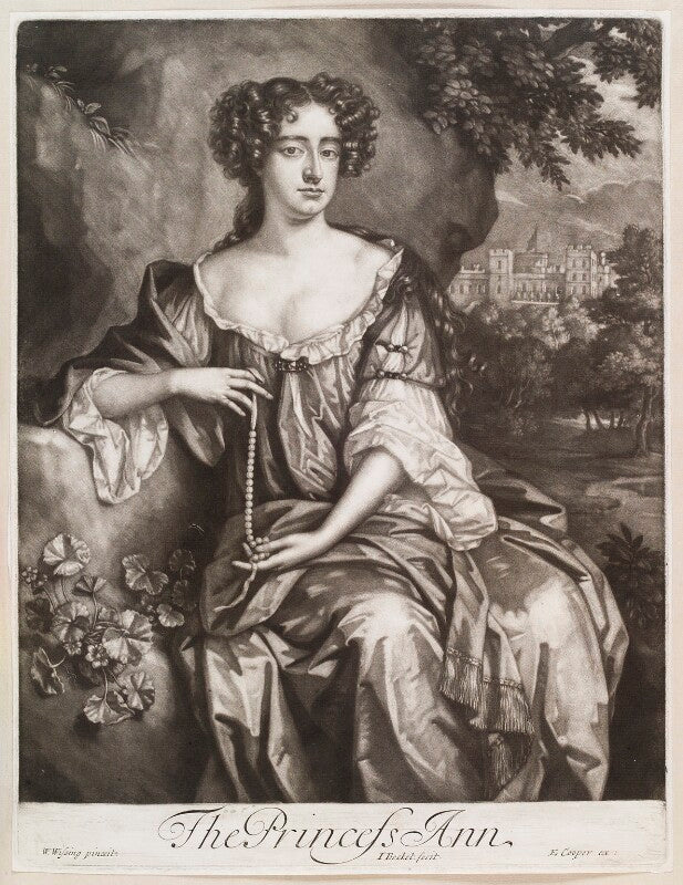 Queen anne when princess of denmark npg d11627