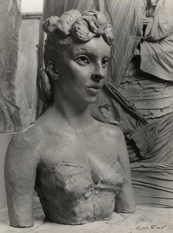 Bust of gina lollobrigida by sir jacob epstein npg x129568