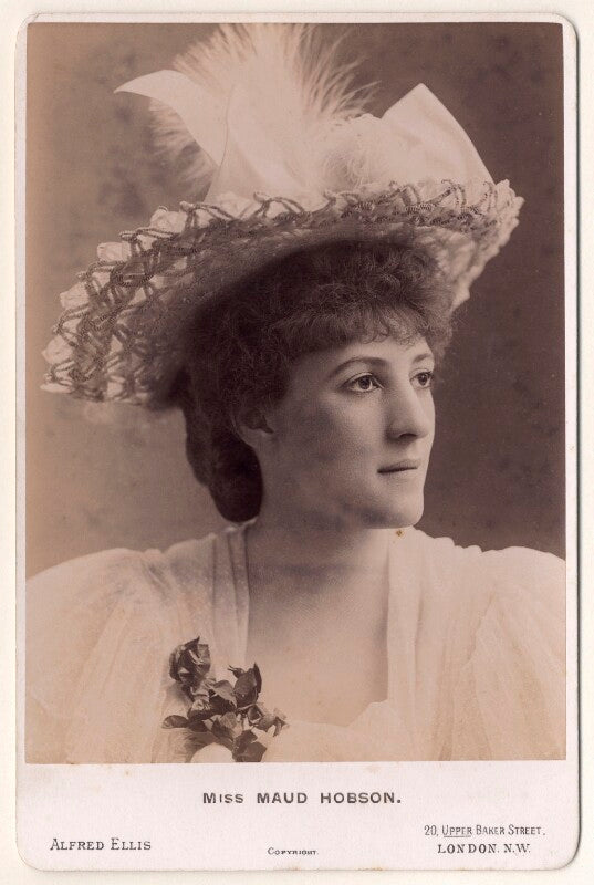Maud hobson in 'a gaiety girl' npg x12567