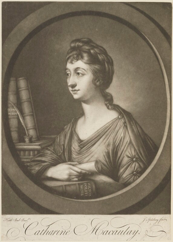 Catharine macaulay (née sawbridge) npg d15235