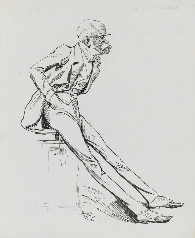 Sir william schwenck gilbert npg 3452