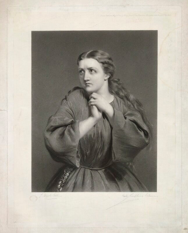 Kate josephine bateman as leah in 'leah, the forsaken' npg d38658