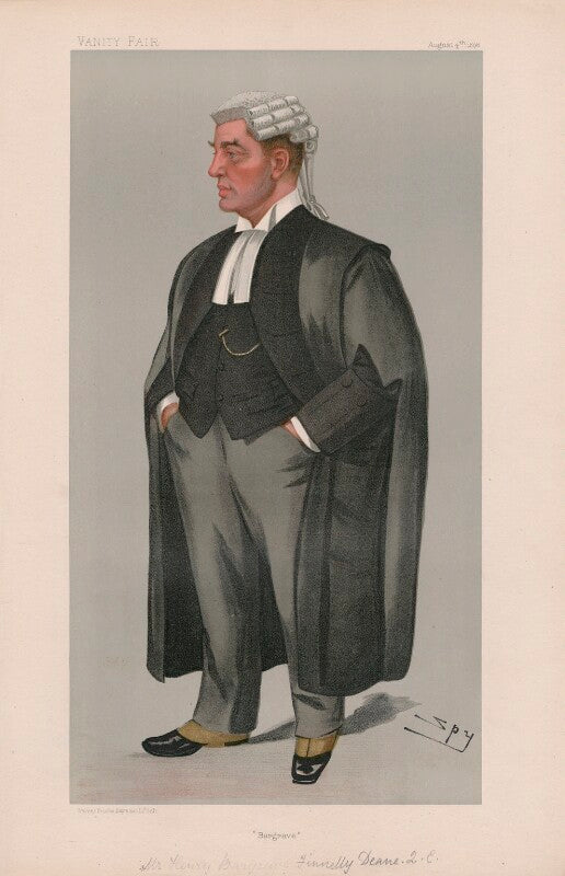 Sir henry bargrave deane ('men of the day. no 721.') npg d44919