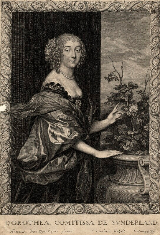 Dorothy spencer (née sidney), countess of sunderland npg d10951