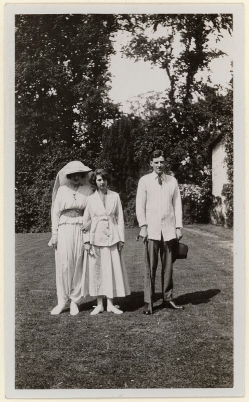 Lady ottoline morrell; dorothy brett; siegfried sassoon npg x140647