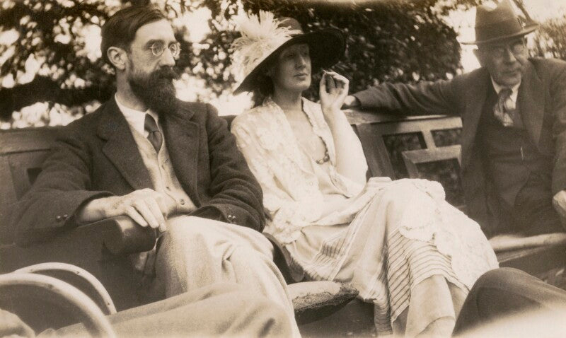Lytton strachey; virginia woolf; goldsworthy lowes dickinson npg x141313