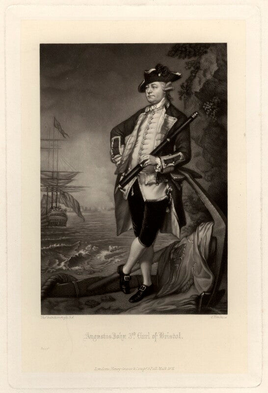 Augustus john hervey, 3rd earl of bristol npg d816