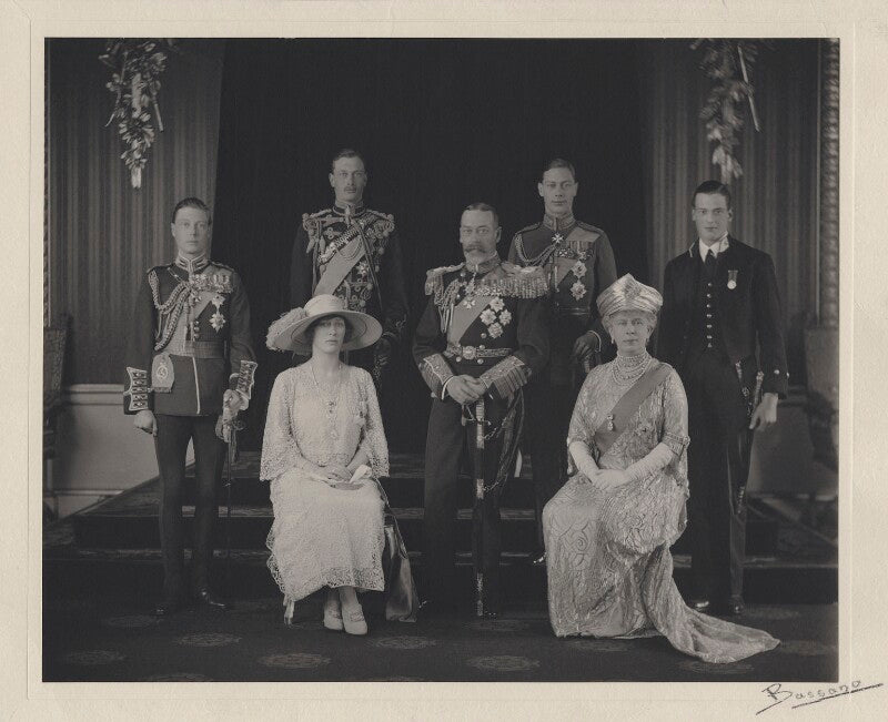 King george v with his family npg x137834