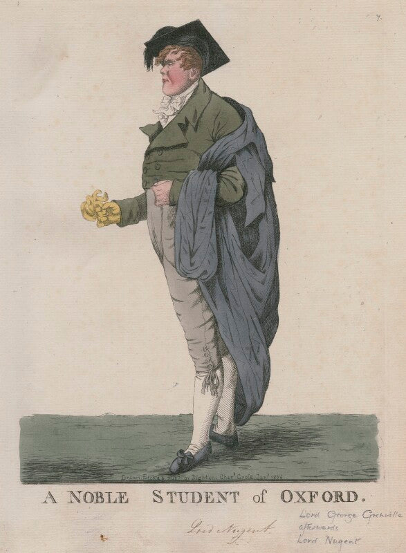 George nugent grenville, baron nugent ('a noble student of oxford') npg d13282
