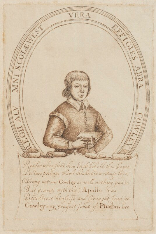 Abraham cowley npg d2121