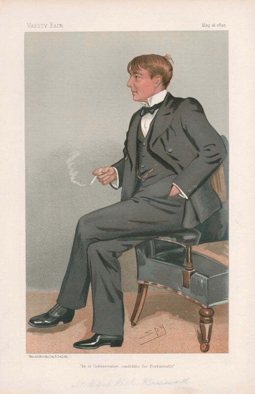 Alfred harmsworth, 1st viscount northcliffe ('men of the day. no. 620.') npg d44751