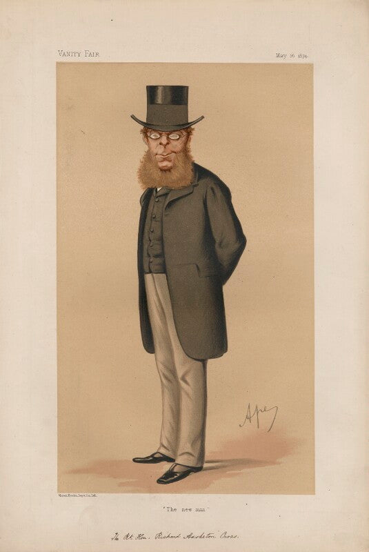 Richard assheton cross, 1st viscount cross ('statesmen. no. 171.') npg d43640