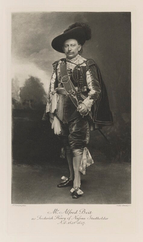 Alfred beit as frederick henry of nassau stadholder, a.d. 1628 1647 npg ax41260