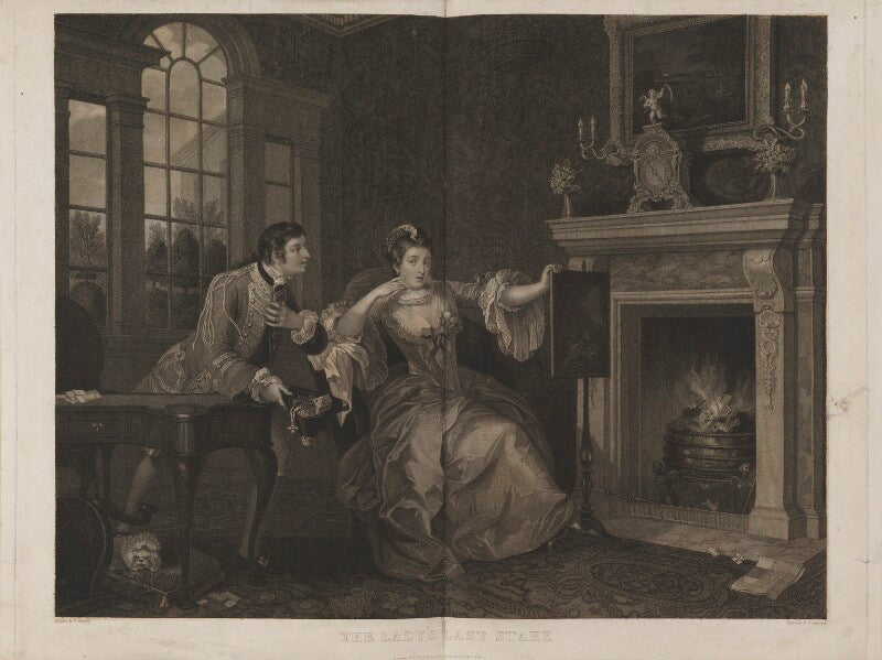 'the lady's last stake' npg d14404