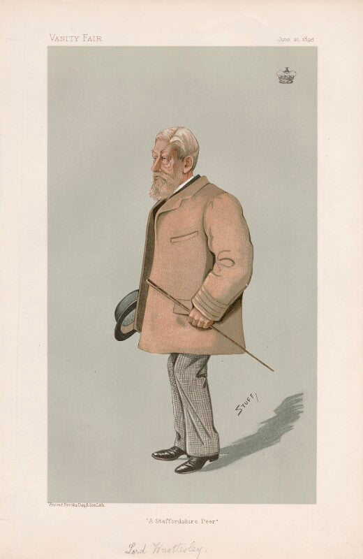 Arthur wrottesley, 3rd baron wrottesley ('statesmen. no. 654.') npg d44756