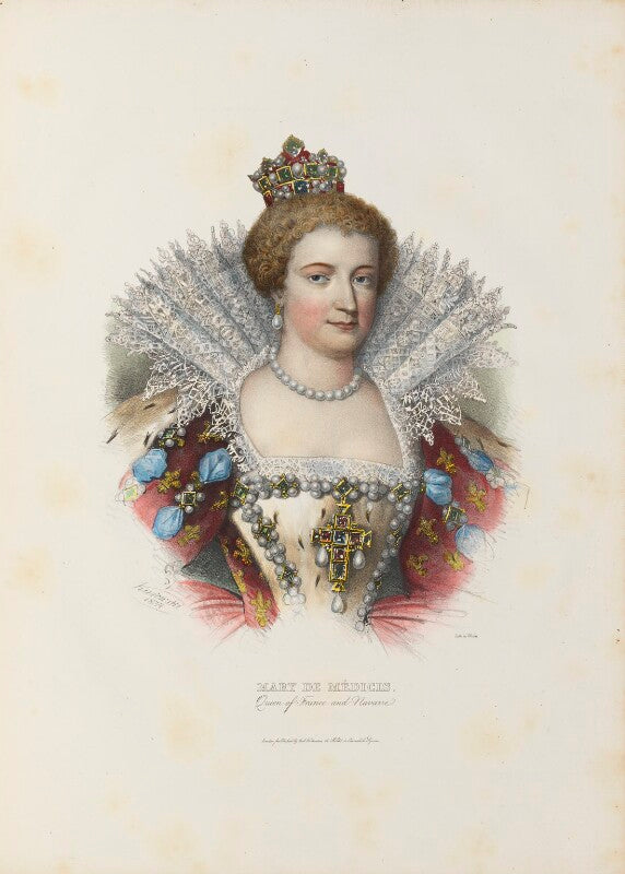 Marie de medici of france npg d34626