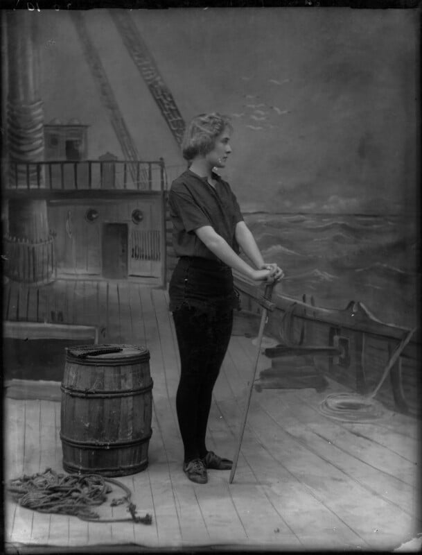 Pauline chase as peter pan in 'peter pan' npg x104646