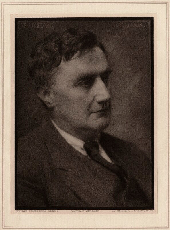 Ralph vaughan williams npg ax7744
