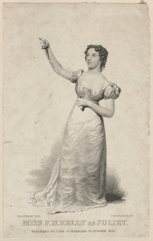 Frances harriet kelly as juliet npg d38555