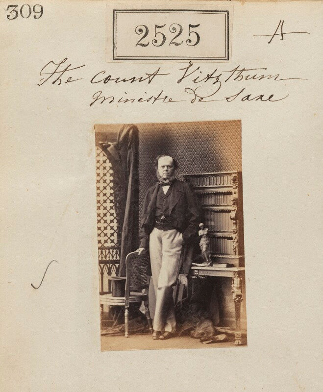 Carl, count vitzthum von eckstädt npg ax51914