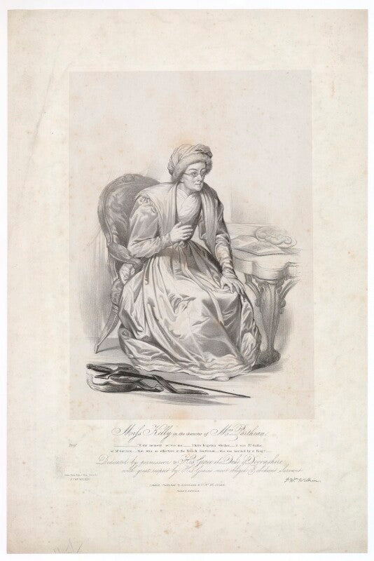 Frances ('fanny') maria kelly as mrs parthian npg d36774