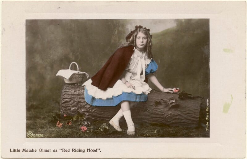 Maudie olmar as 'red riding hood' npg x198330