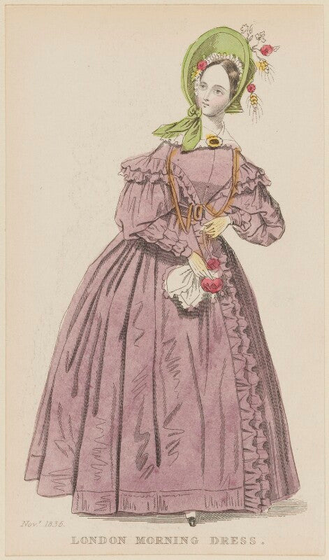 'london morning dress', november 1836 npg d47692