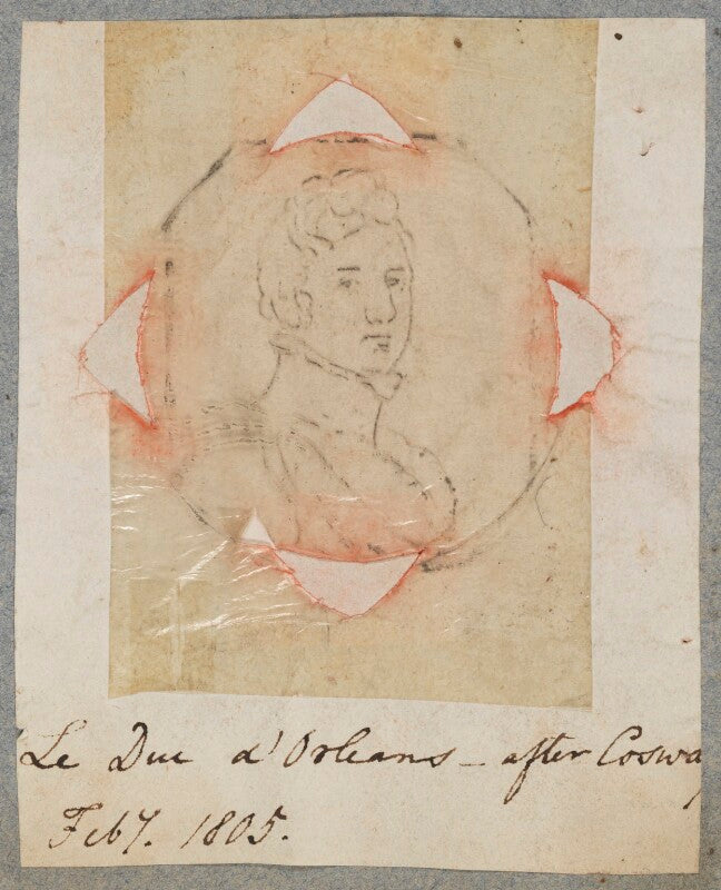 King louis philippe i, king of the french when duc d'orleans npg d17341