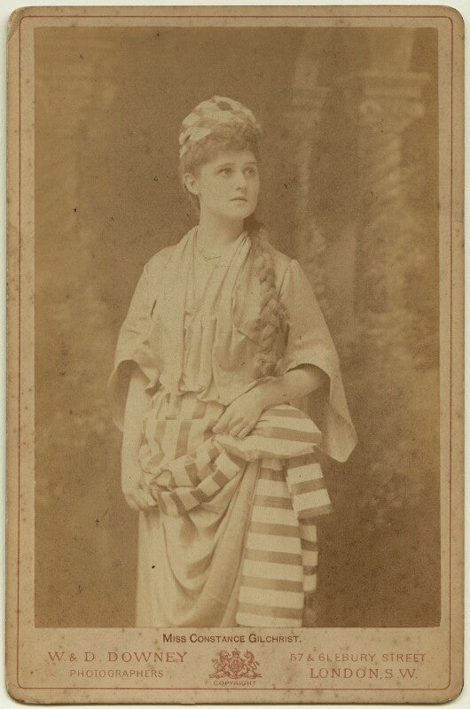Constance ('connie') (née gilchrist), countess of orkney as morgiana in 'the forty thieves' npg x20036