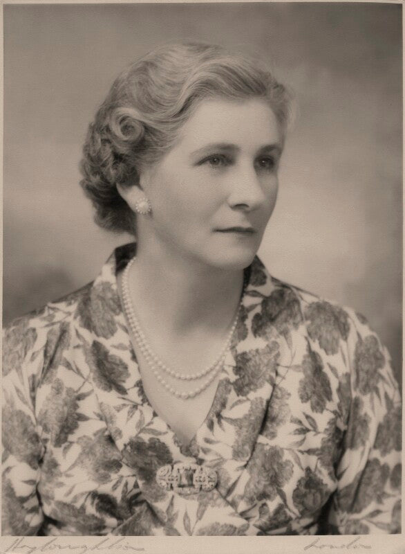 Catherine muriel (née hotham), lady bower npg x47227