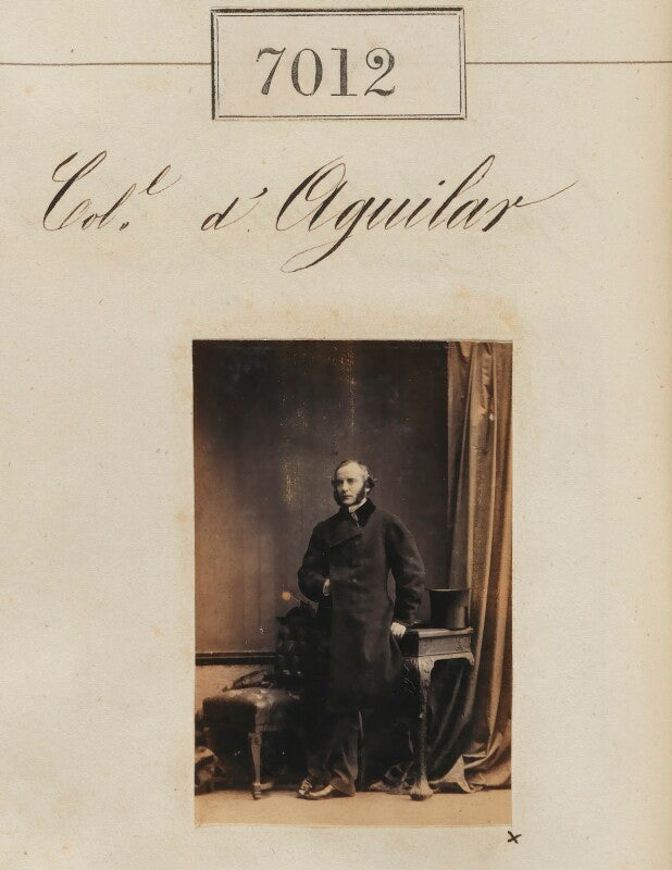 Sir charles lawrence d'aguilar npg ax56928