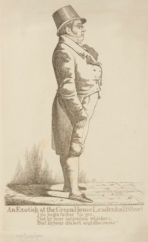 Probably joseph gascoigne ('an exotick at the green house, leadenhall street') npg d13327