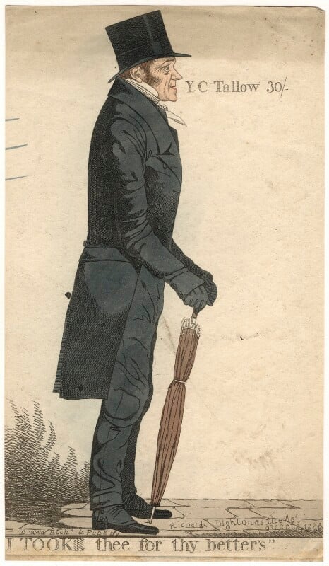 Thomas tooke ('i took(e) thee for thy betters') npg d13539