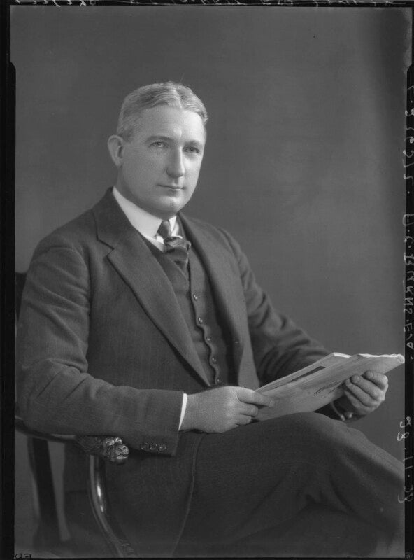 Sir alan cuthbert maxwell burns npg x47433