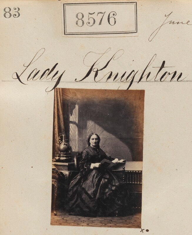 Lady clementina knighton (née jameson) ('lady knighton') npg ax58399
