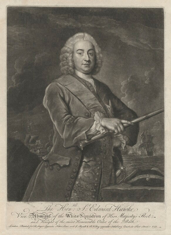 Edward hawke, 1st baron hawke npg d35610
