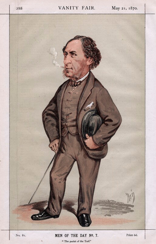 Sir joseph henry hawley, 3rd bt ('the purist of the turf') npg d5966