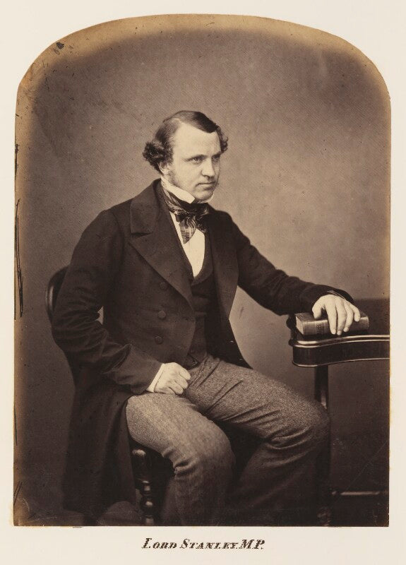 Edward henry stanley, 15th earl of derby npg ax7308