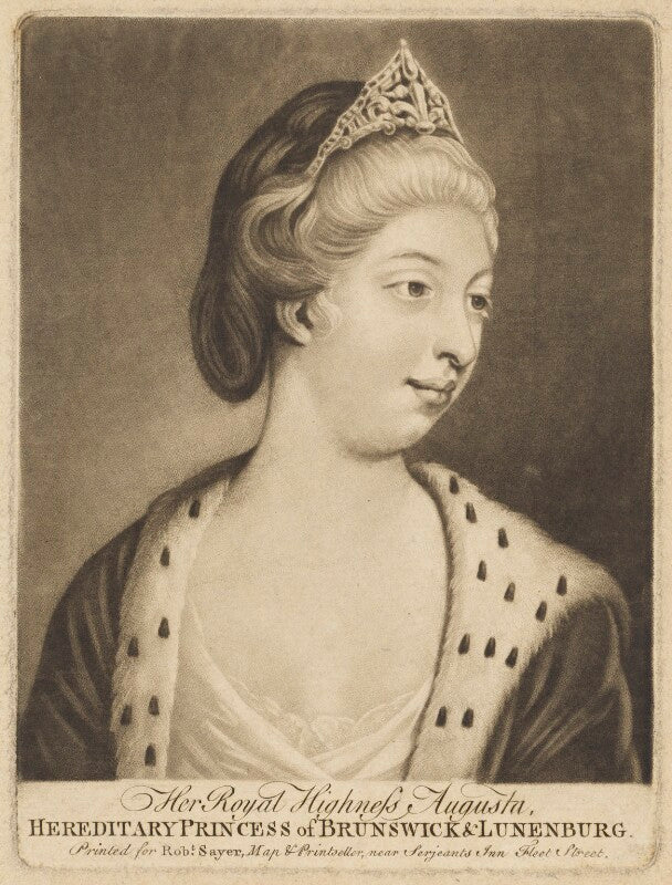 Princess augusta charlotte, duchess of brunswick wolfenbüttell npg d7932