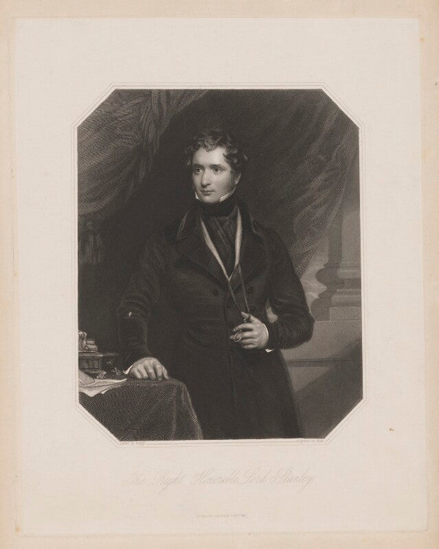 Edward stanley, 14th earl of derby npg d35040