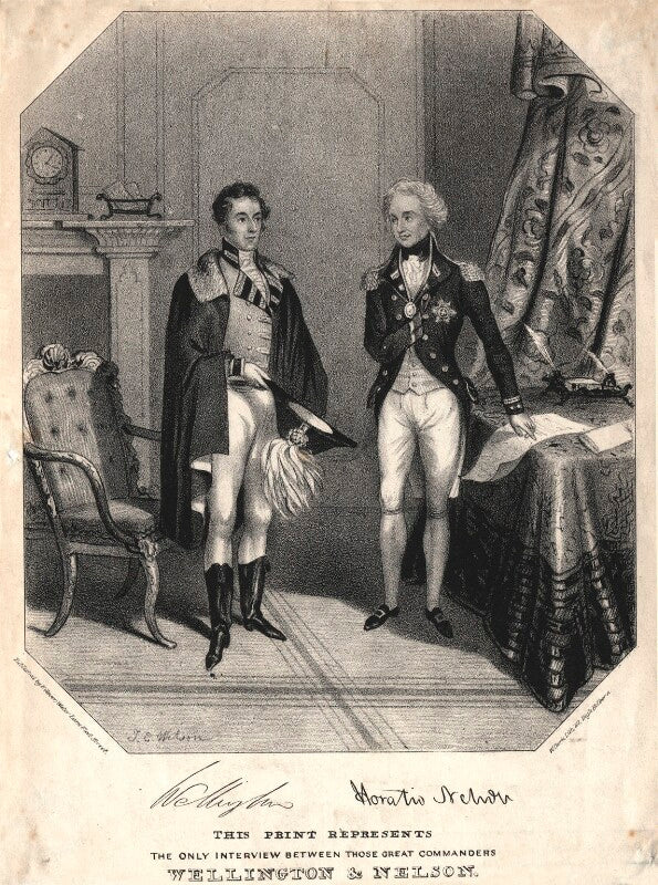 Arthur wellesley, 1st duke of wellington; horatio nelson npg d13770