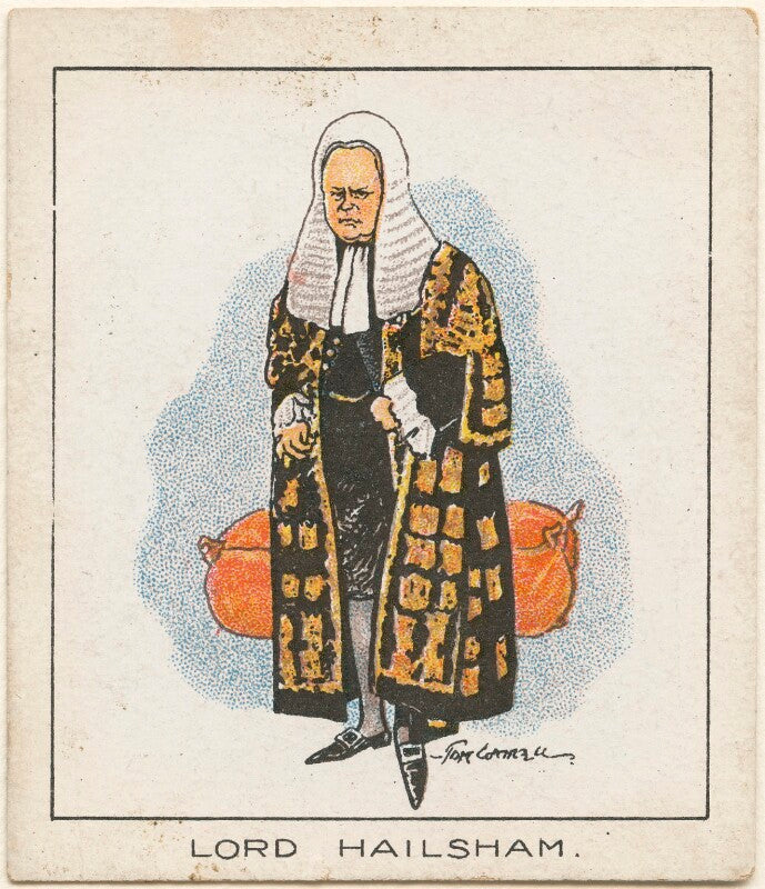 Douglas mcgarel hogg, 1st viscount hailsham npg d2620