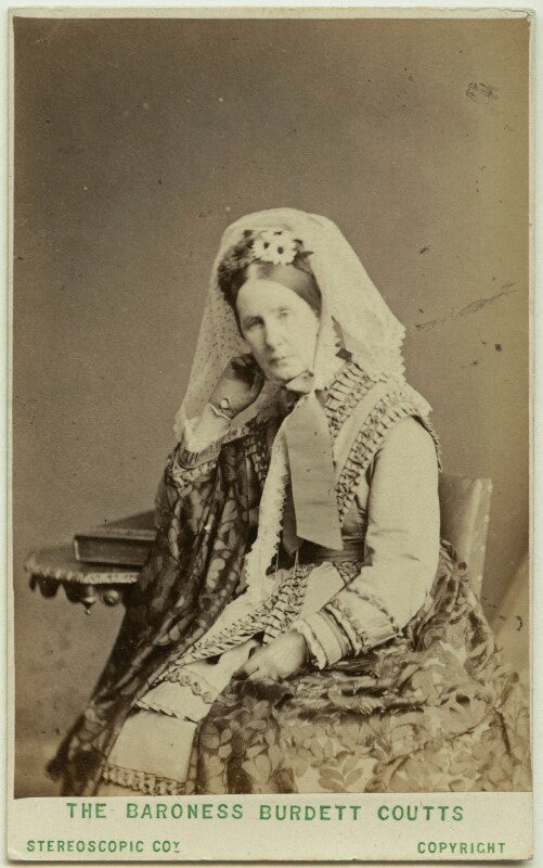 Angela burdett coutts, baroness burdett coutts npg ax28404