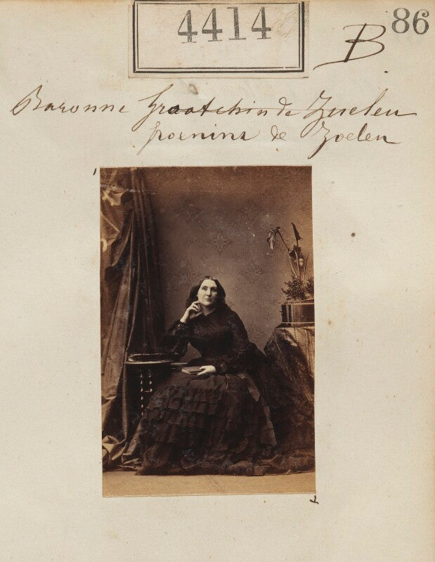 Baronne groeninx de zoelen npg ax54427