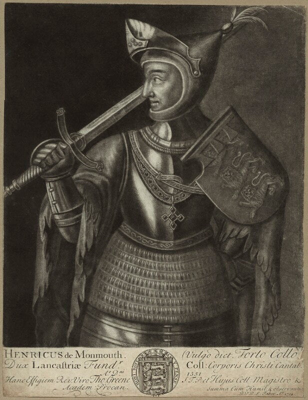 Henry of lancaster ('henry of grosmont'), 1st duke of lancaster npg d23909