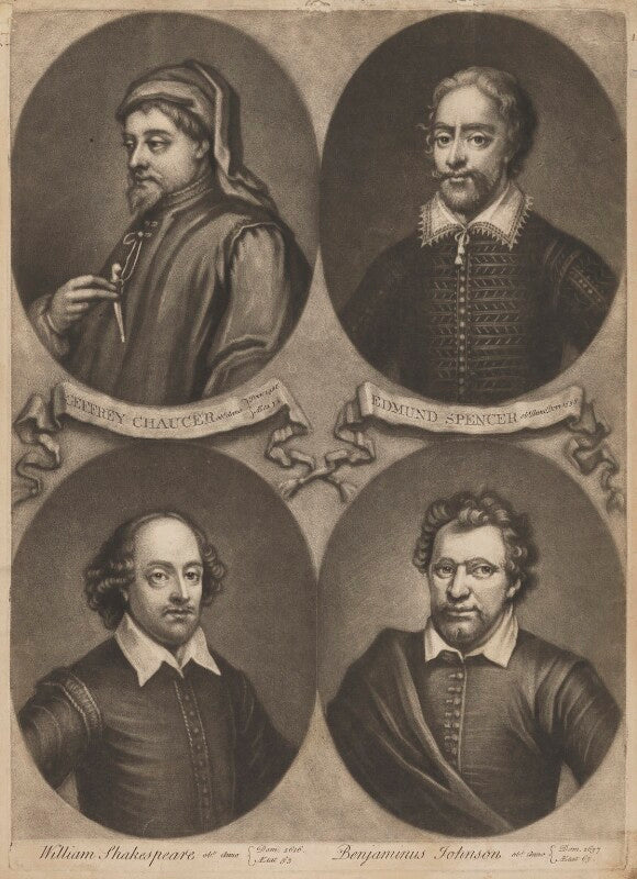 'poets and philosophers of england' npg d41665