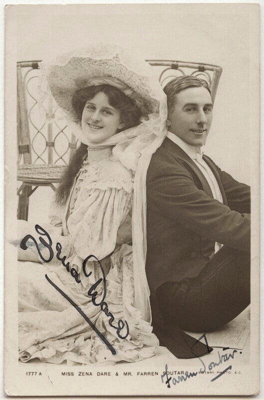 Zena dare; (joseph) farren soutar npg x26518