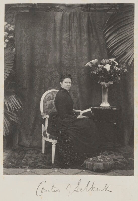 Cicely louisa (née grey egerton), countess of selkirk npg ax15645