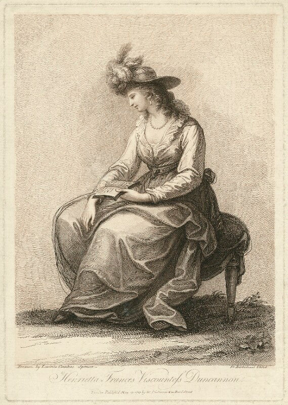 Henrietta frances ('harriet') ponsonby (née spencer), countess of bessborough npg d31730