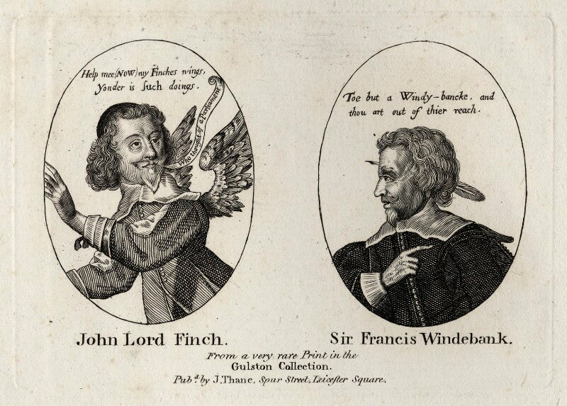 John finch, lord finch of fordwich and sir francis windebank npg d26905